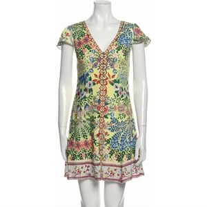 Alice + Olivia Hadley Floral Mini Dress